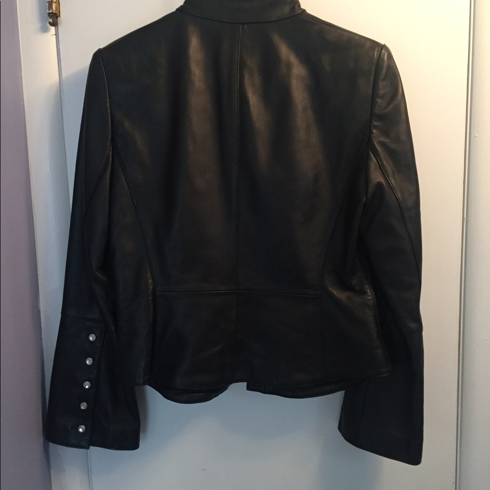 Anne Klein leather jacket